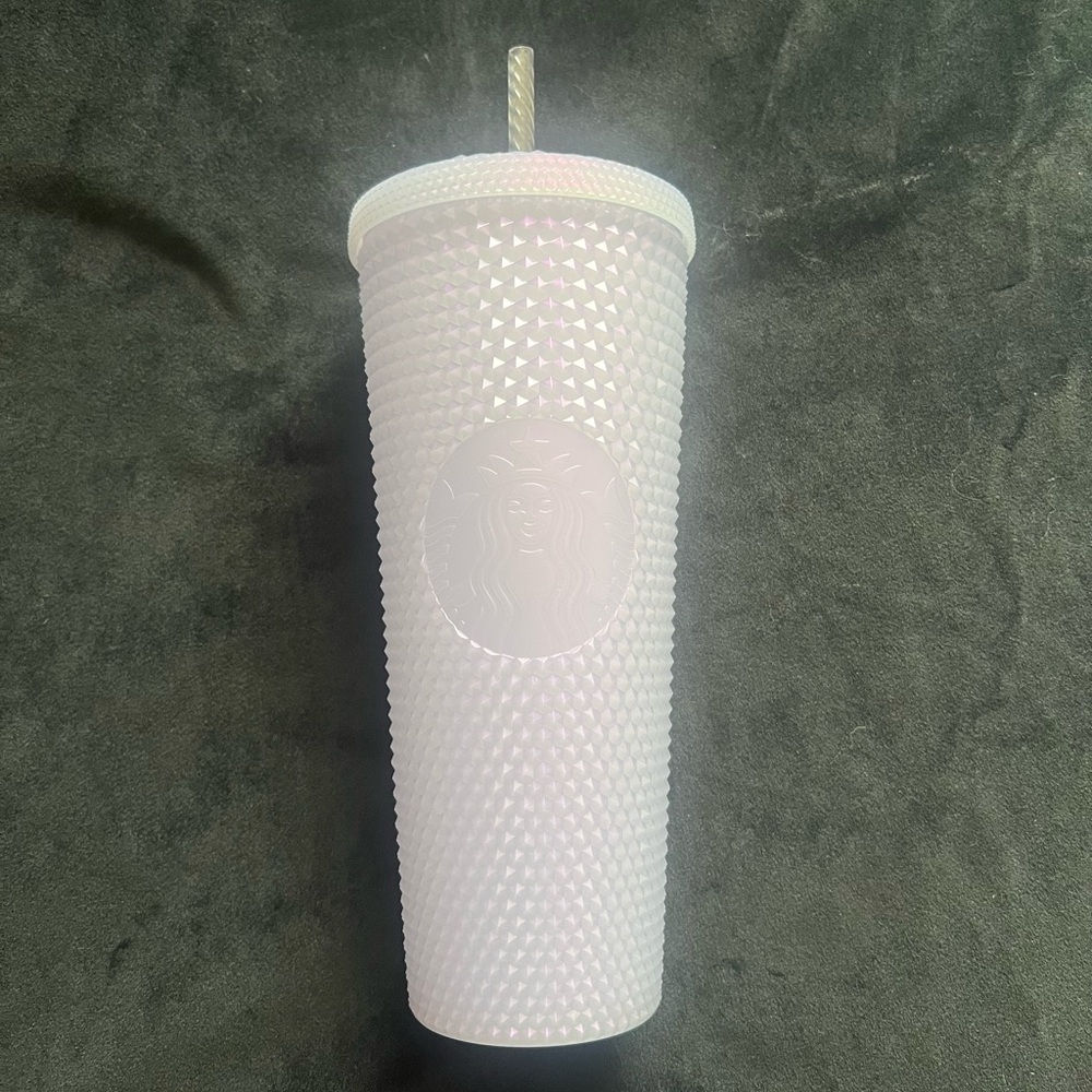 STARBUCKS Venti Icy Lilac Iridescent Tumbler with Studded Detail